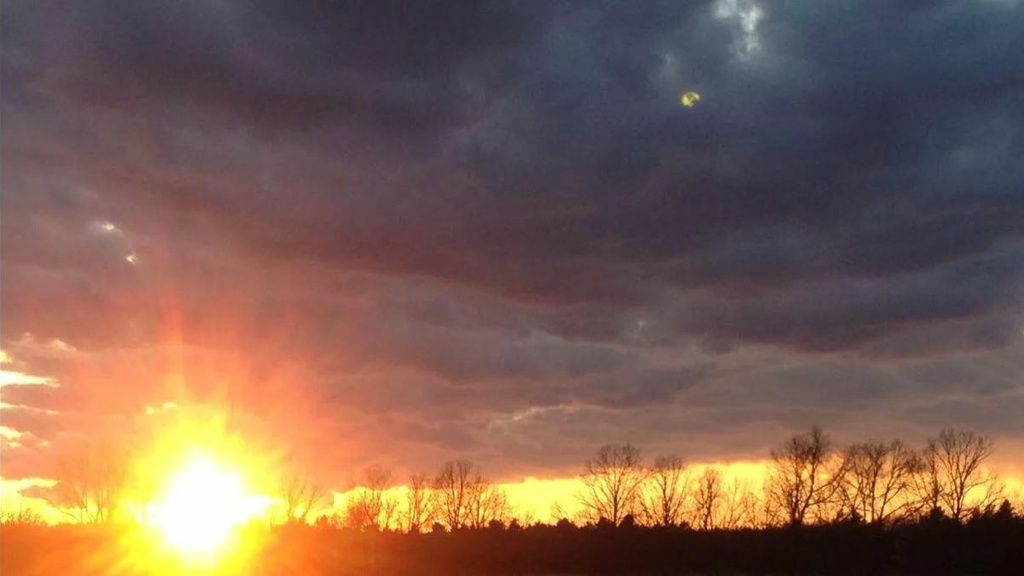 Photo of a sunset